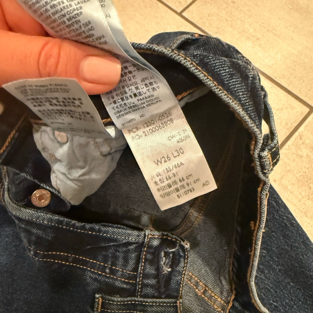 Women Levi’s 501 straight leg - Picture 5 of 6